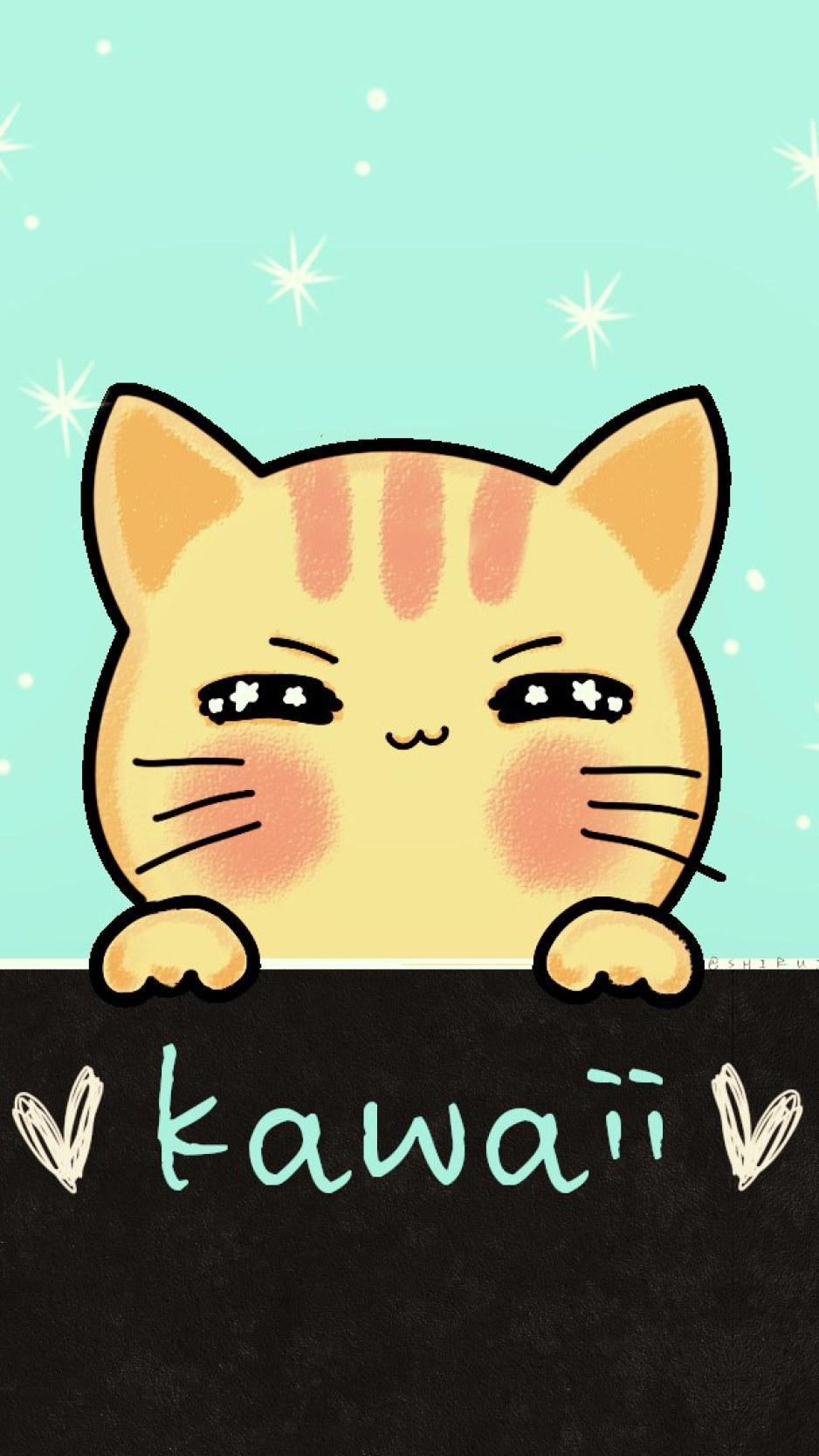 938x1668 Kawaii cat wallpaper • Wallpaper For You HD Wallpaper For Desktop & Mobile