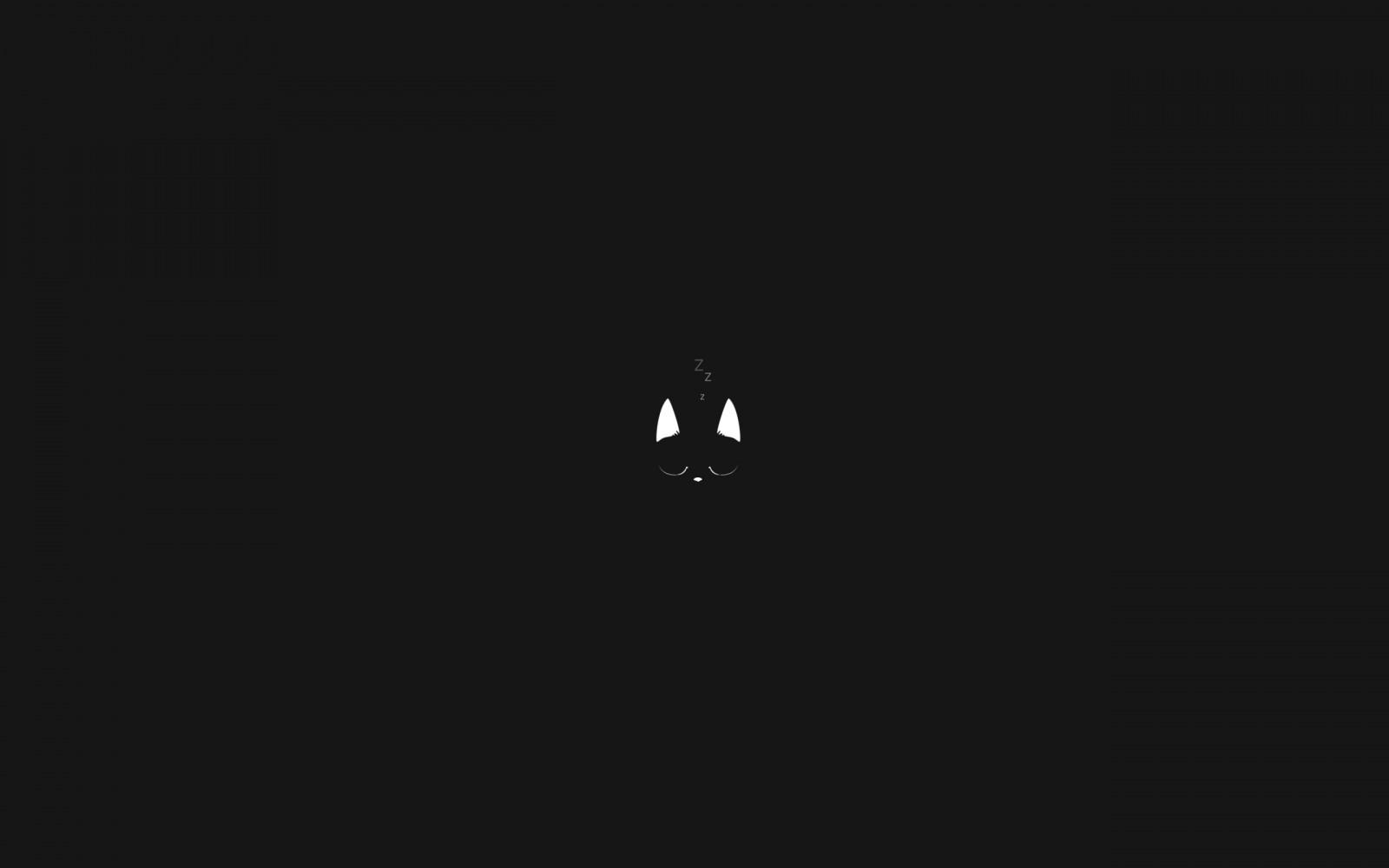 Minimalist Cat Computer Wallpapers - Top Free Minimalist Cat Computer