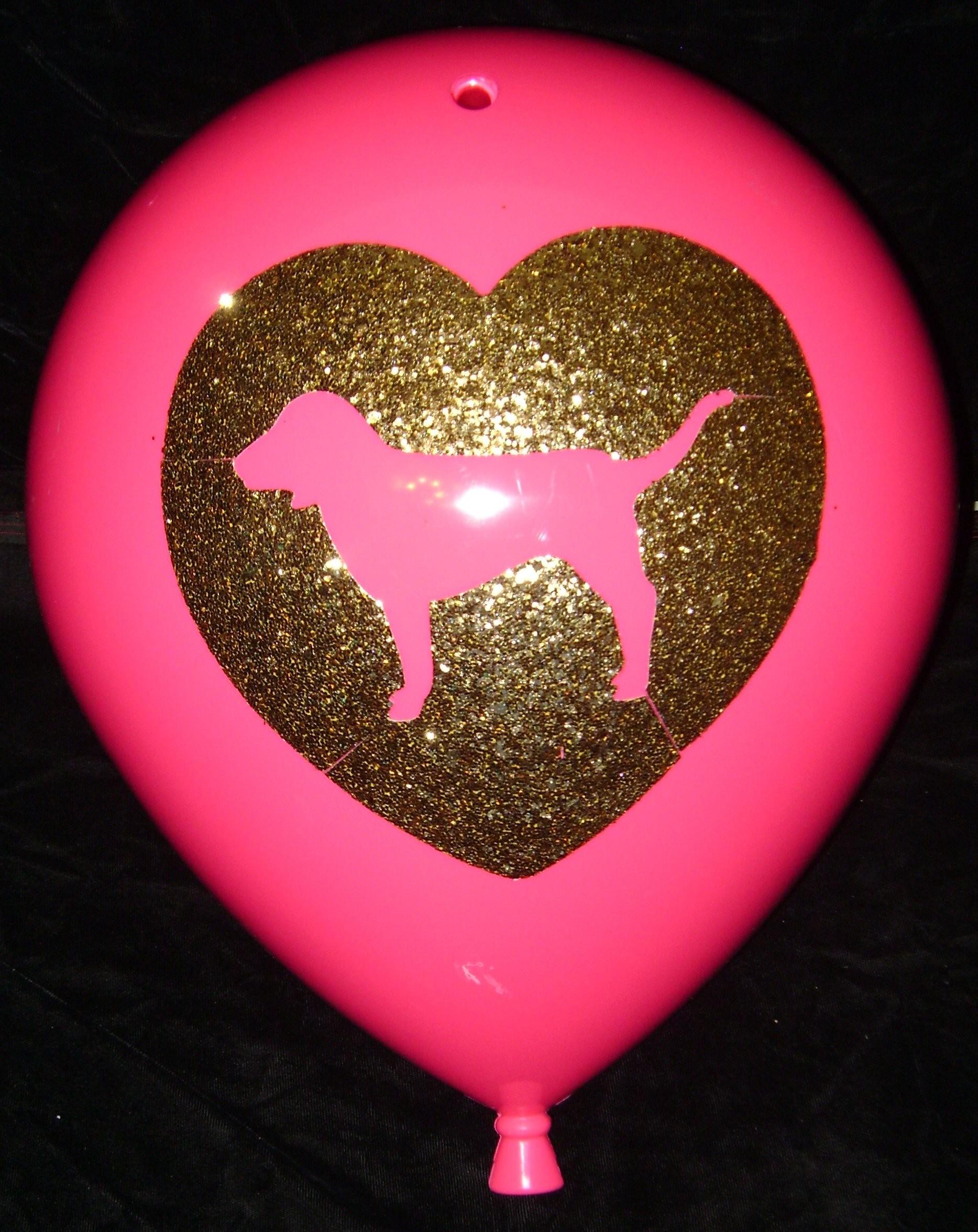 1867x2351 Wallpaper Pink Victoria Secret Victorias Dog Balloon