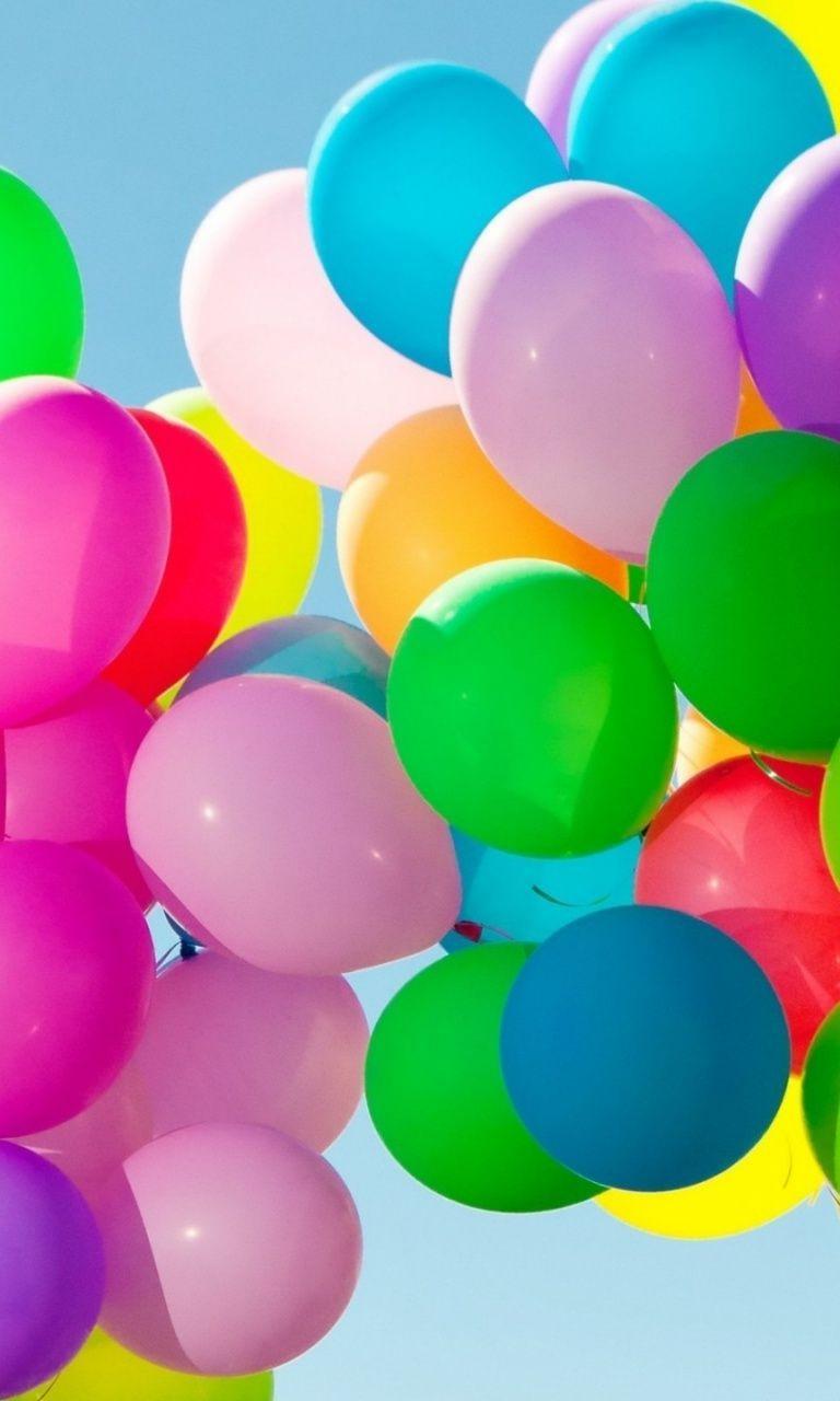 768x1280 Aesthetic Balloons Wallpaper