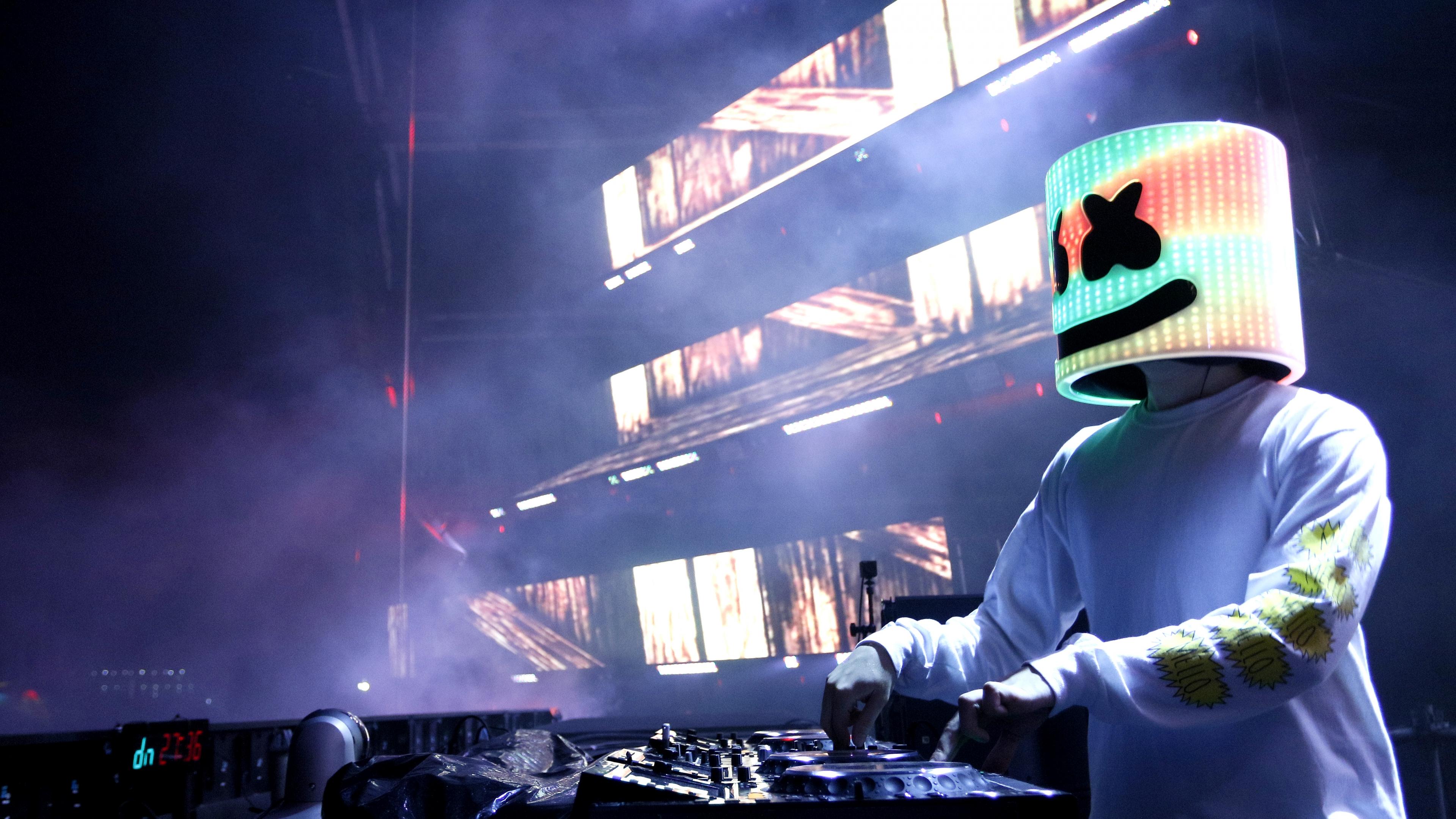 3840x2160 Marshmello Wallpaper