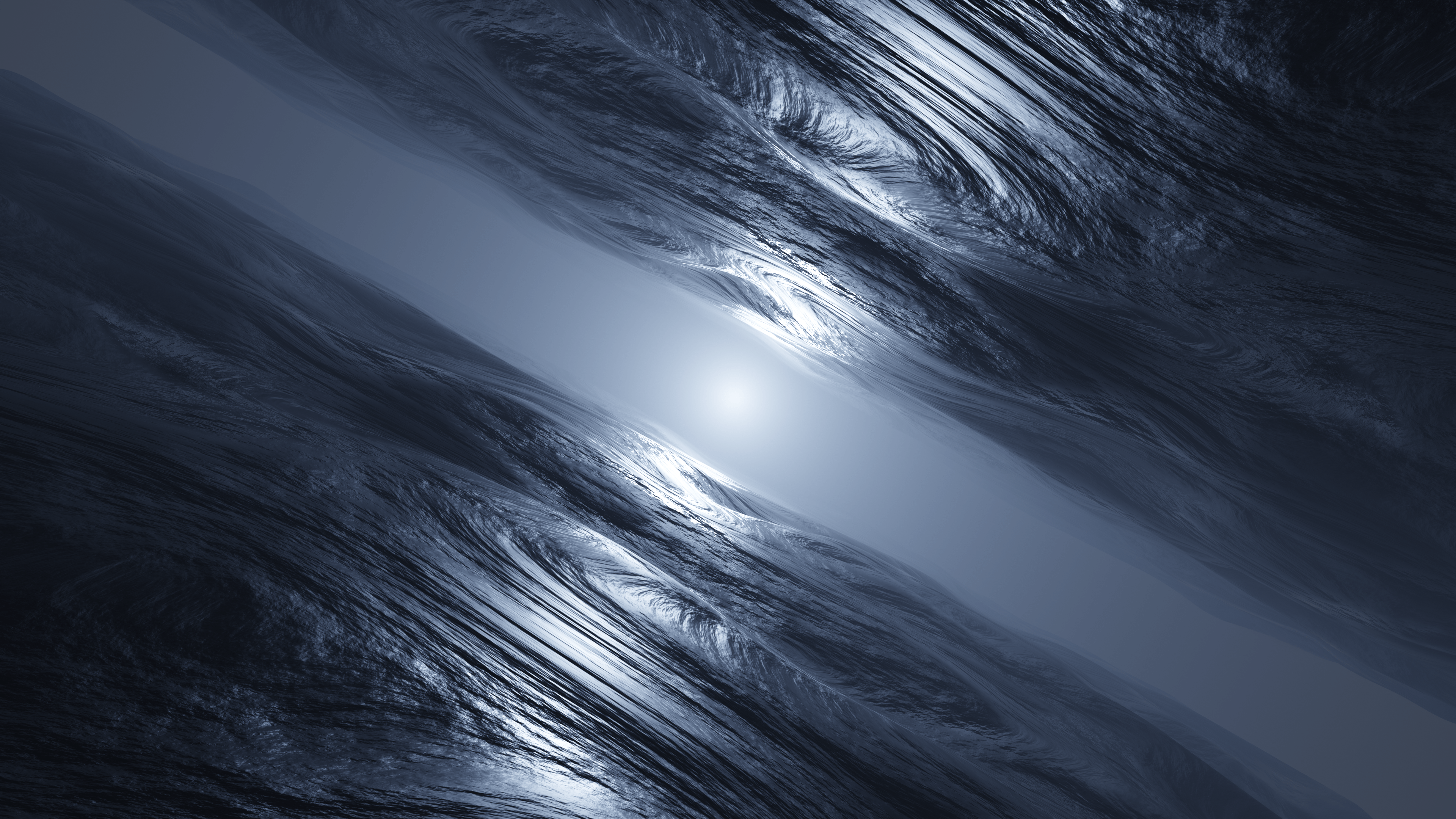 3840x2160 Inverted Ocean Wallpaper For Tech