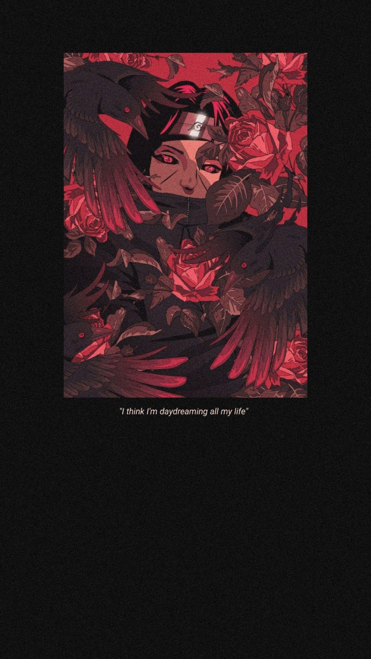 1288x2289 Wallpaper Itachi Uchiha Realistic