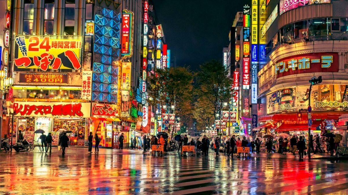 1203x676 Tokyo Japan Aesthetic Desktop Wallpaper