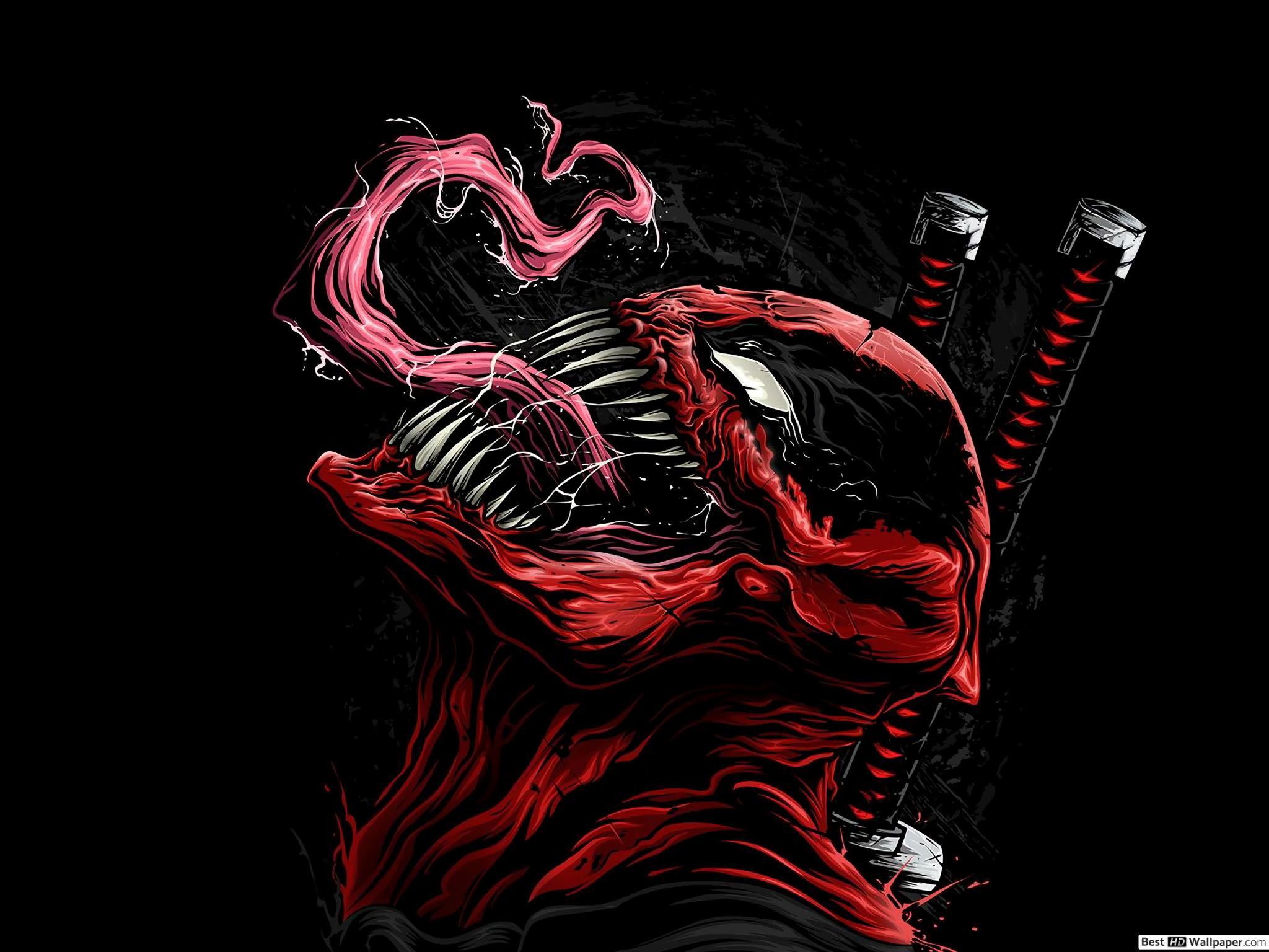 2048x1536 Deadpool Venom