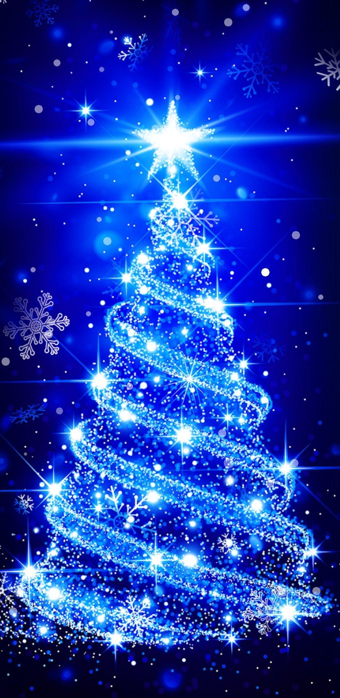 1080x2220 Christmas Theme Wallpaper