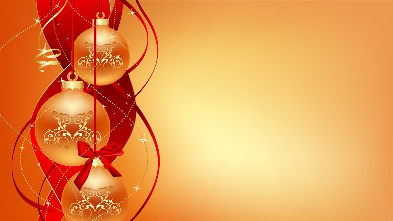 1366x768 Christmas themed wallpaper