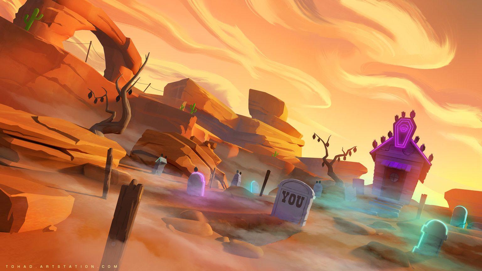 1536x864 Brawl Star : No Time To Explain Artwork OOb. Star Background, Star Wallpaper, Scene Design
