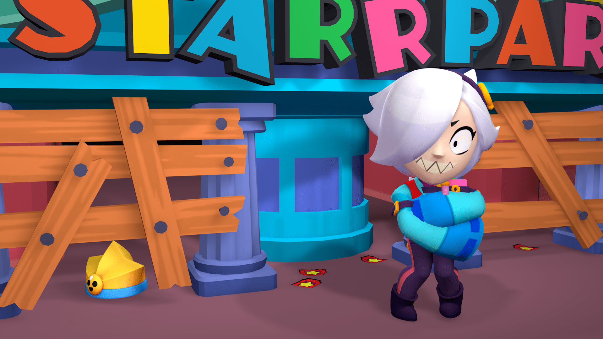 1920x1080 Brawl Stars Colette Wallpaper