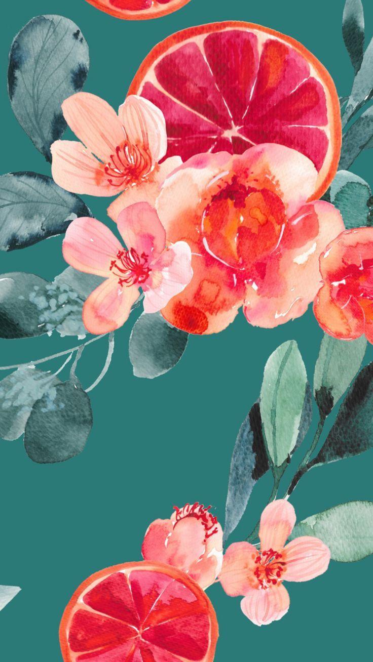 736x1308 Aquarell. Art, Art wallpaper, Cute wallpaper