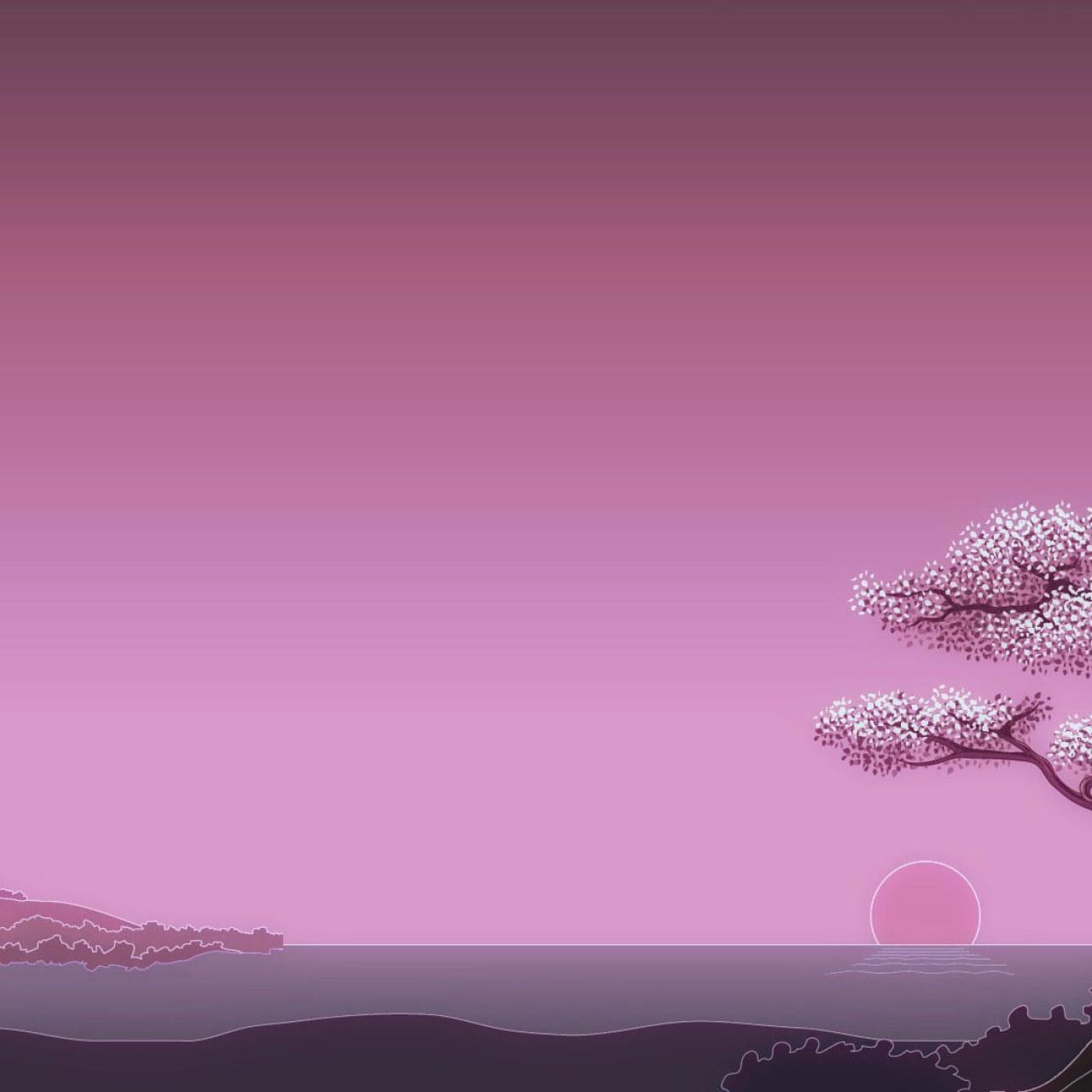 1280x1280 Wallpaper Digital Art Japan Minimalism Simple • Wallpaper For You HD Wallpaper For Desktop & Mobile