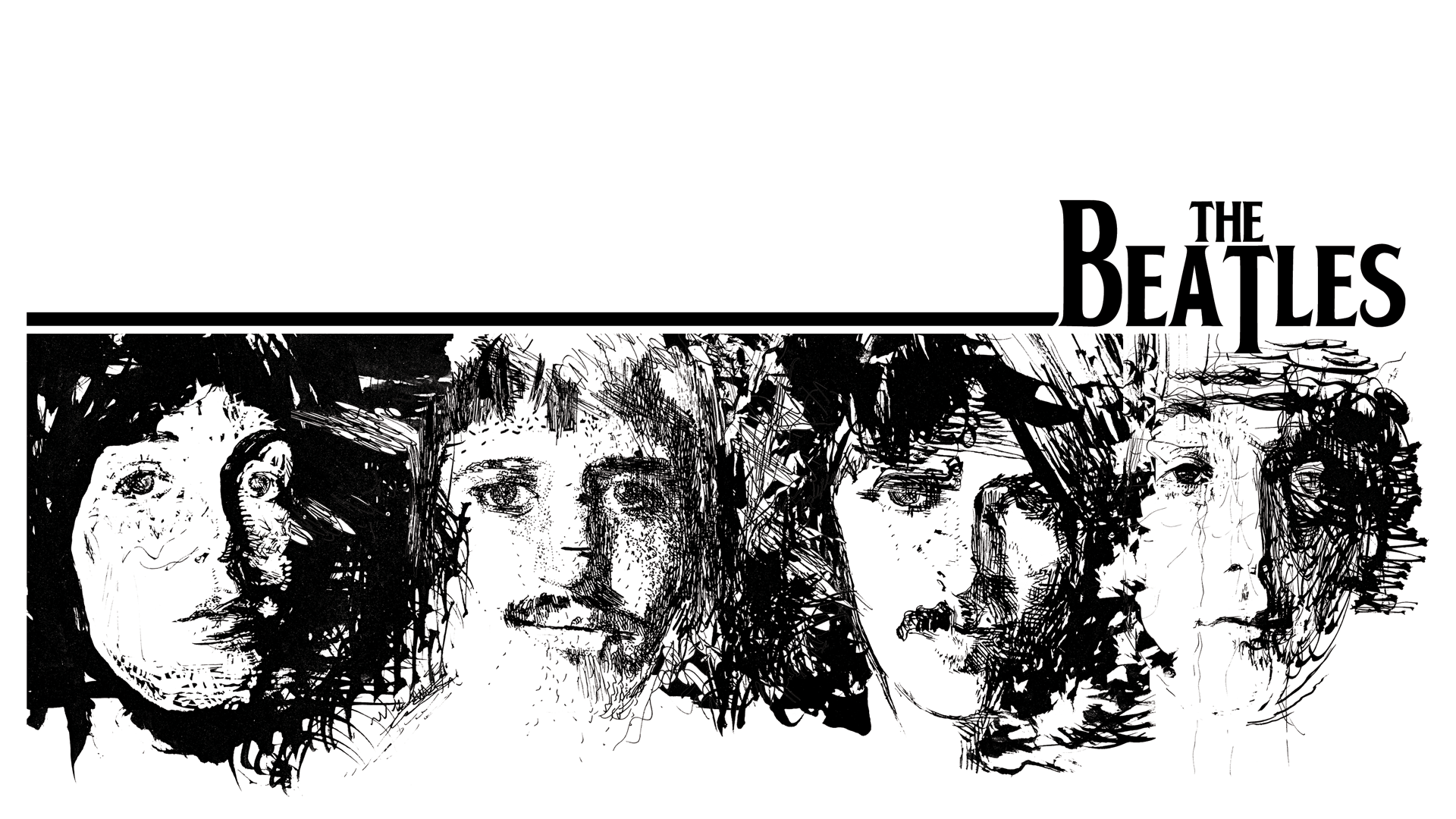 1920x1080 The Beatles HD Wallpaper