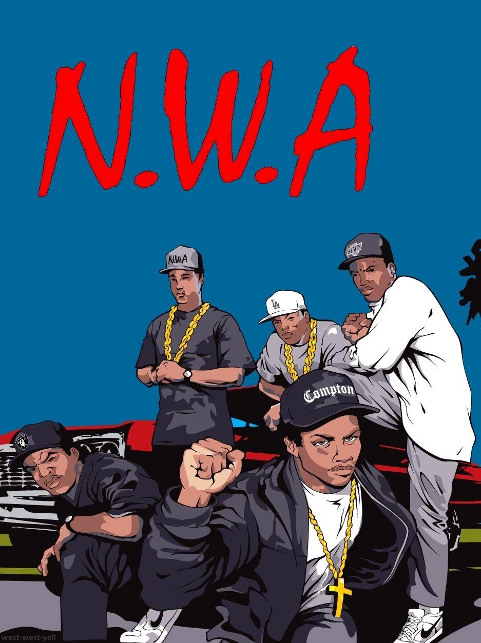 NWA Cartoon Wallpapers - Top Free NWA Cartoon Backgrounds - WallpaperAccess