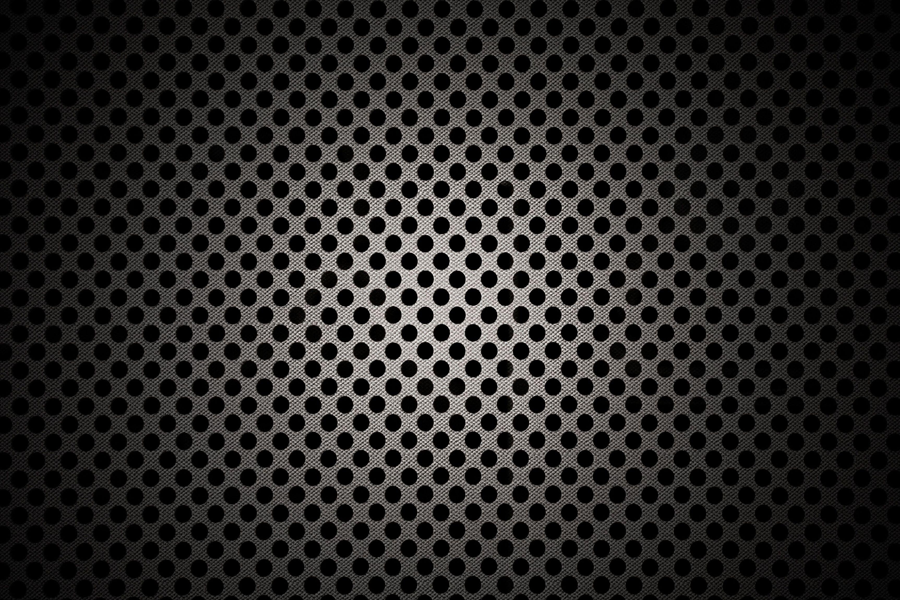 3450x2300 Black Circle Pattern Wallpaper