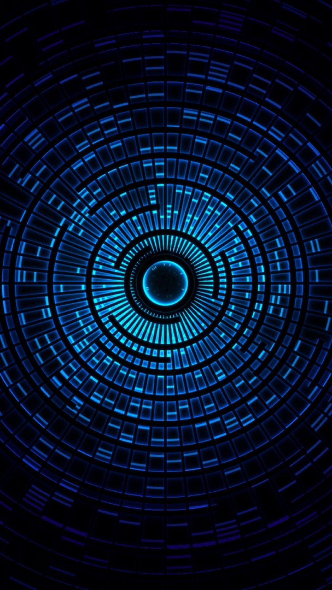 1080x1920 Circle Pattern Wallpaper