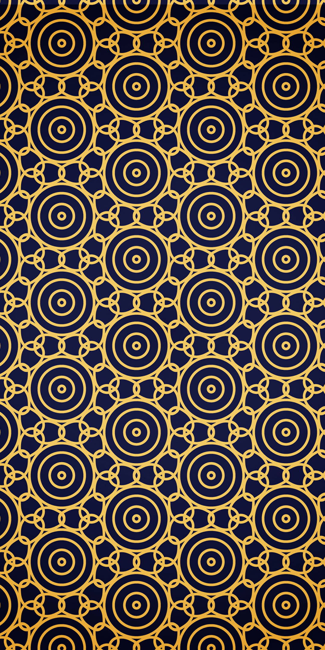 1080x2160 Circles, pattern, Golden circles, abstraction wallpaper. Golden circle, Unique wallpaper, Colorful wallpaper