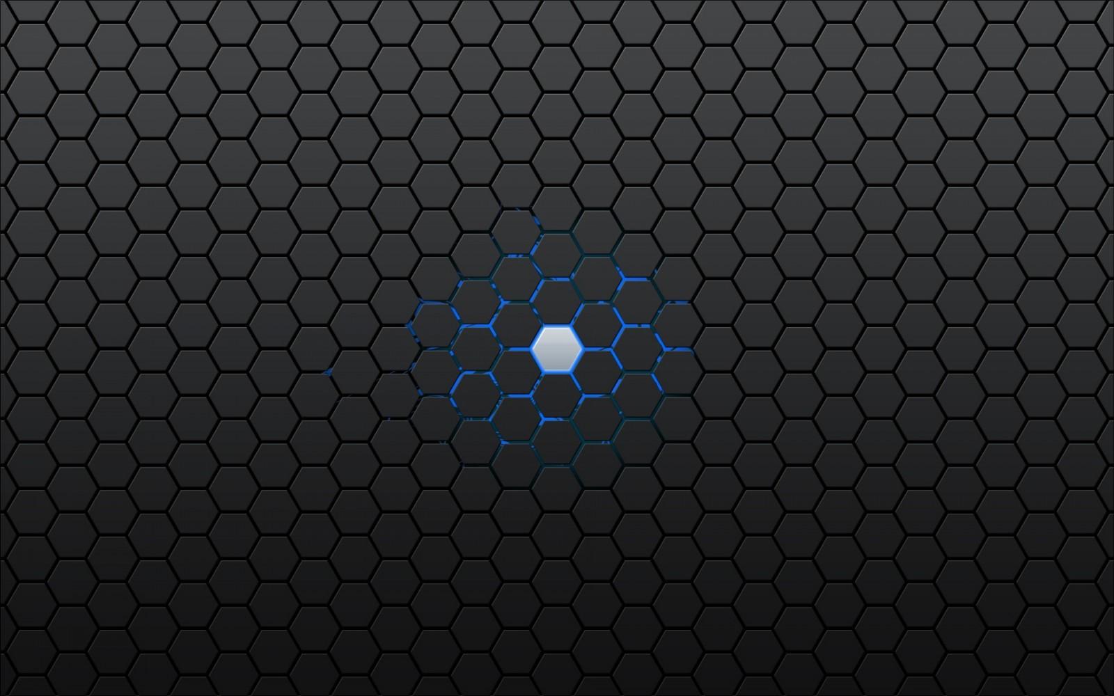 1600x1000 black, digital art, minimalism, blue background, symmetry, blue, pattern, texture, circle, shape, design, line, wallpaper, computer wallpaper. Mocah HD Wallpaper