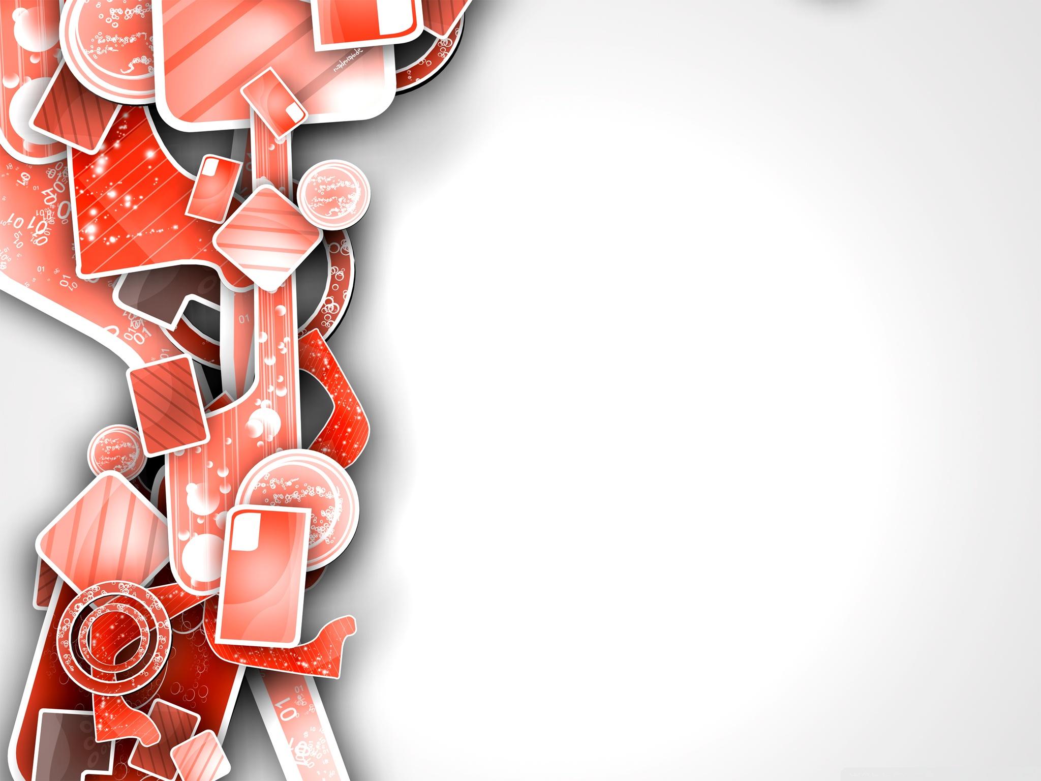 2048x1536 Red Abstract 3D Art Ultra HD Desktop Background Wallpaper for 4K UHD TV : Widescreen & UltraWide Desktop & Laptop : Tablet