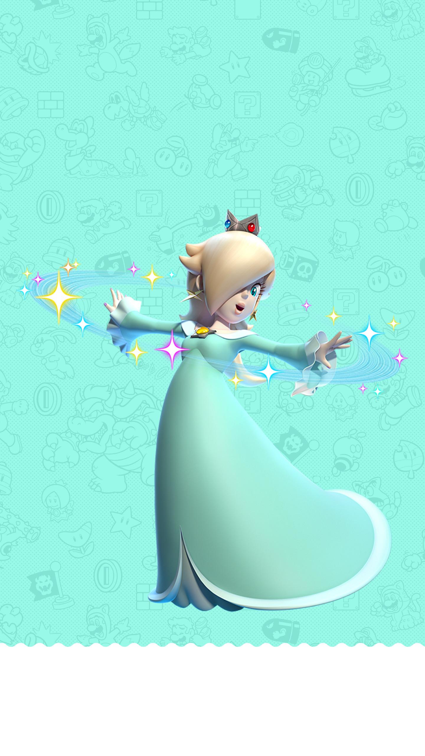 1440x2560 Super Mario 3D World Wallpaper. Cat with Monocle