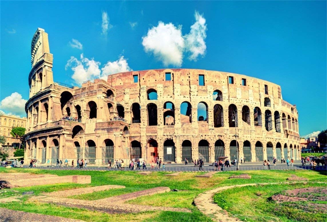 1143x778 Amazon.com : AOFOTO 7x5ft Roman Empire Colosseum Backdrop Photography Background Coliseum Ancient Amphitheatre Ancient Civilization Ruin Italy Travel Photo Shoot Studio Props Video Drop Vinyl Wallpaper Drape