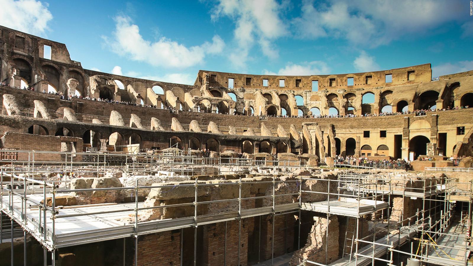 1600x900 The Colosseum in Rome opens its underground levels