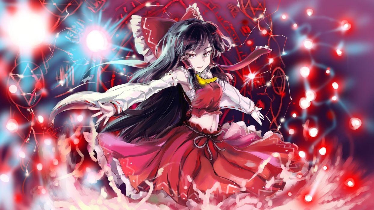 1244x700 Touhou hakurei reimu sinzan wallpaperx1080