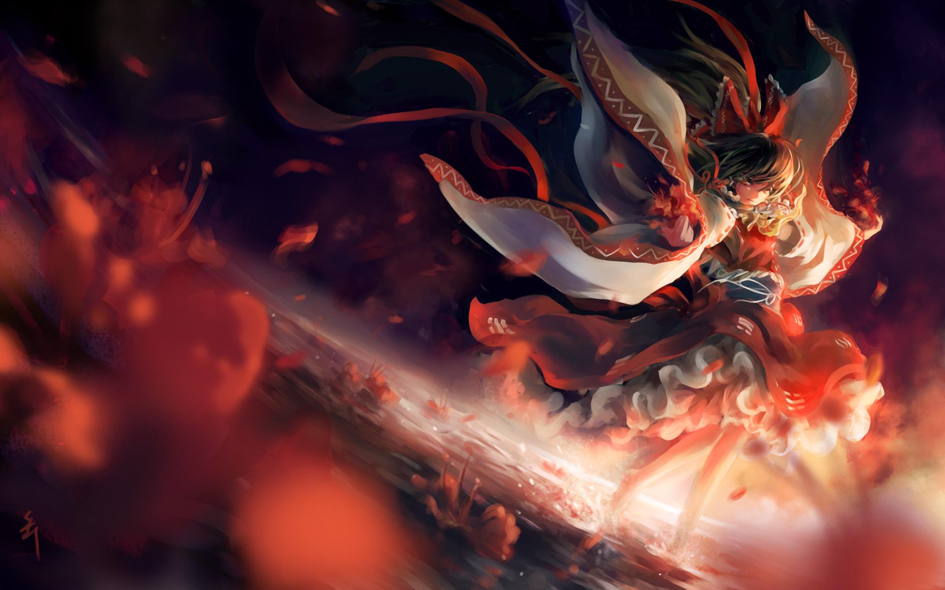 1920x1200 Hakurei Reimu (Reimu Hakurei), Wallpaper Anime Image Board