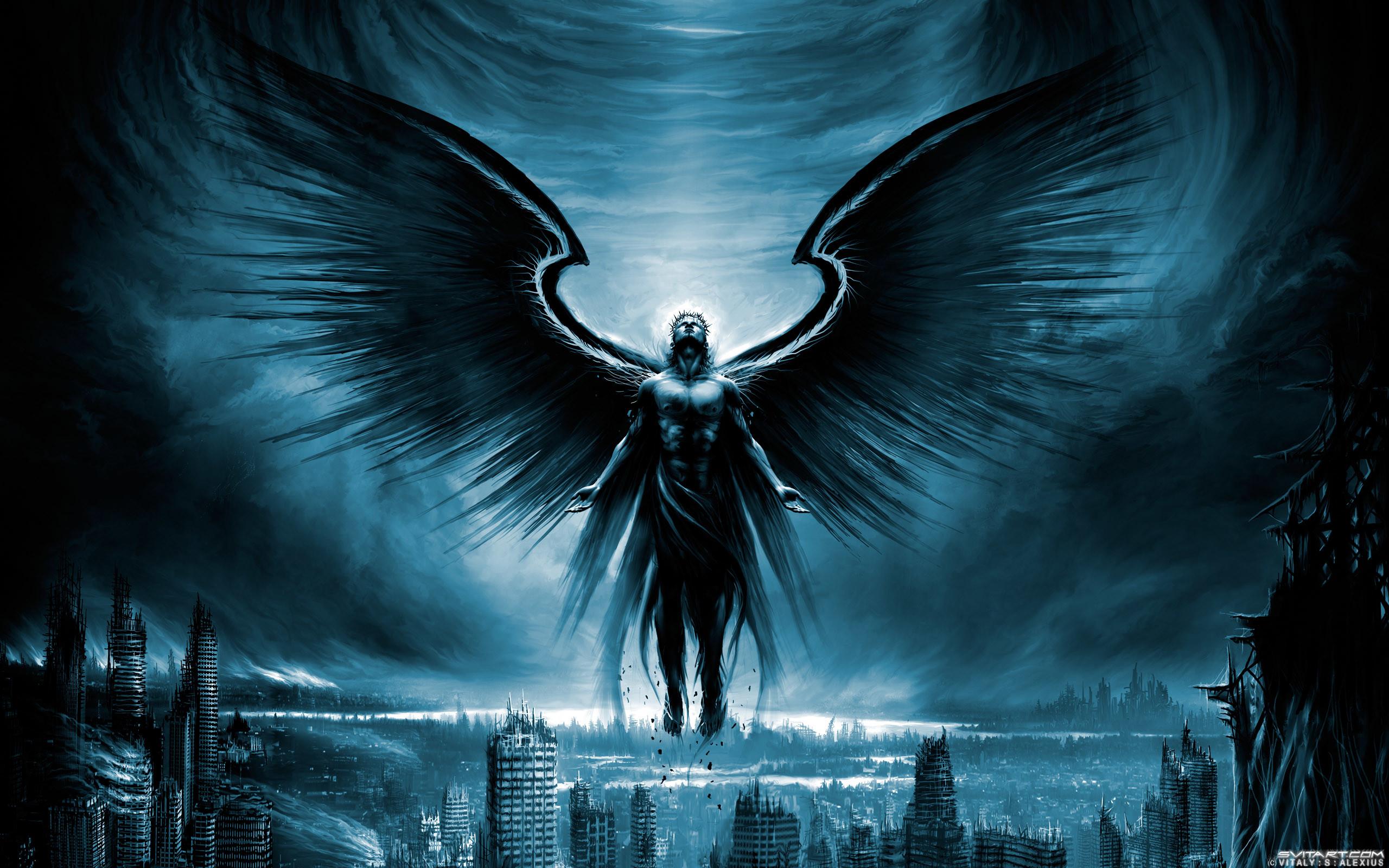 2560x1600 Animated Angel