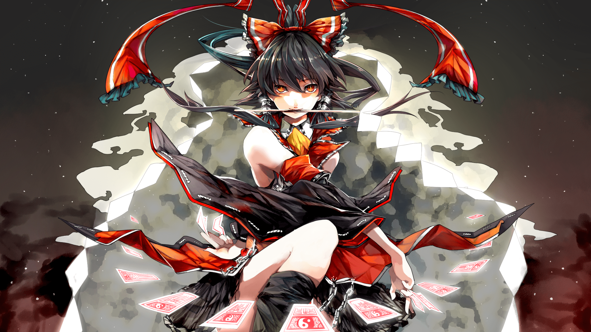 1920x1080 Reimu Hakurei HD Wallpaper and Background Image