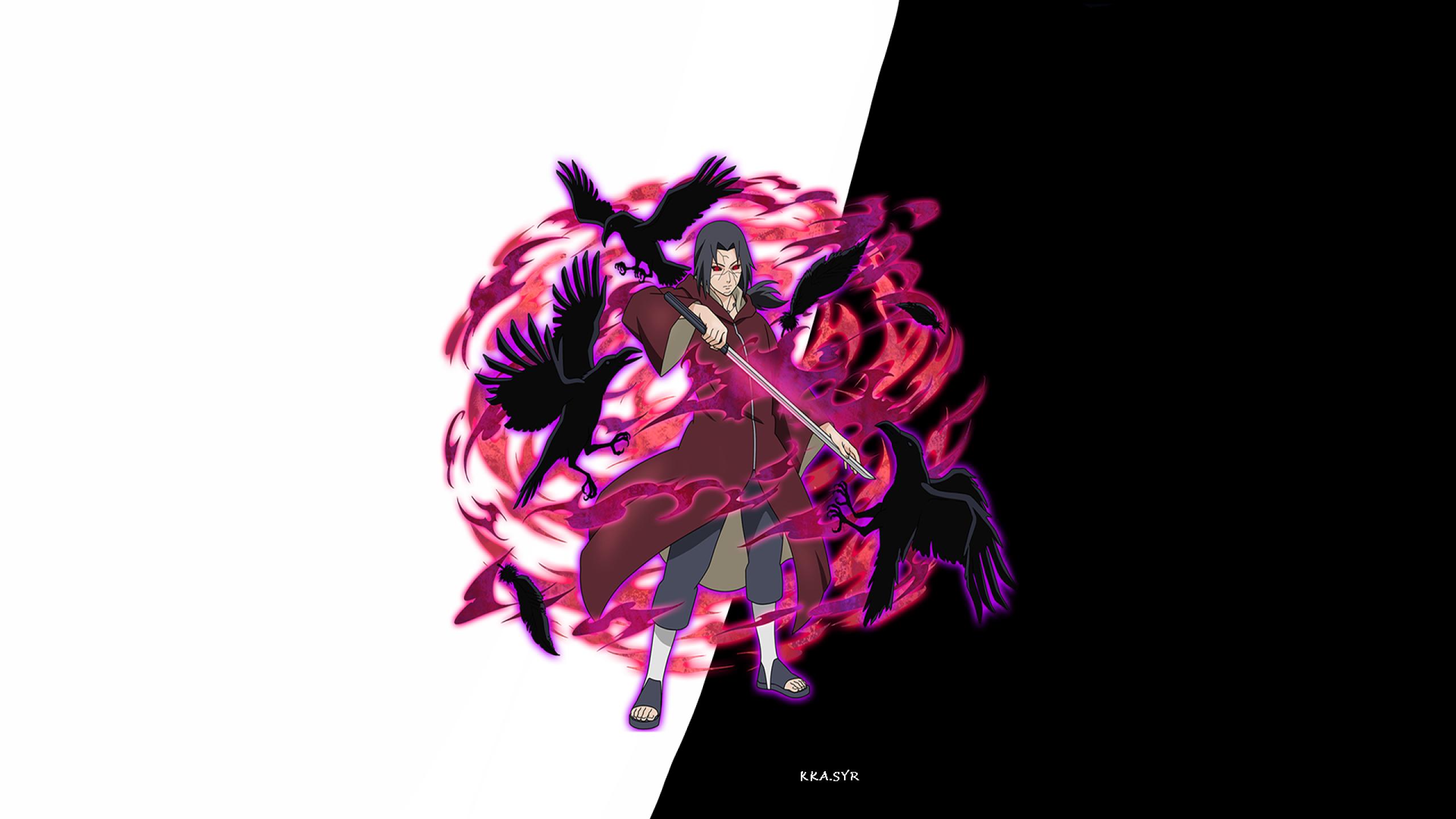 2560x1440 Itachi Uchiha Naruto Art 1440P Resolution Wallpaper, HD Anime 4K Wallpaper, Image, Photo and Background