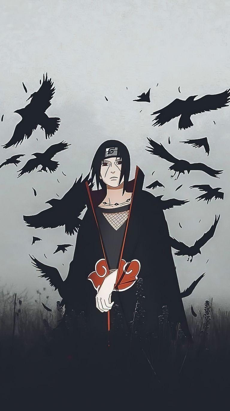 768x1372 Itachi Uchiha Vertical 4K Wallpaper SyanArt Station. Itachi mangekyou sharingan, Itachi uchiha, Anime akatsuki