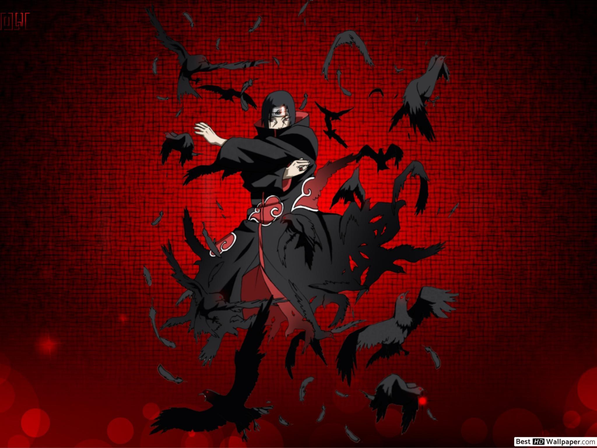2048x1536 Naruto uchiha crows HD wallpaper download