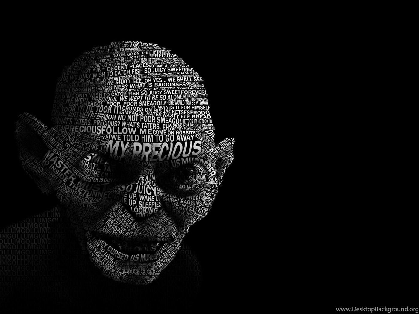 1400x1050 Gollum HD Wallpaper Desktop Background