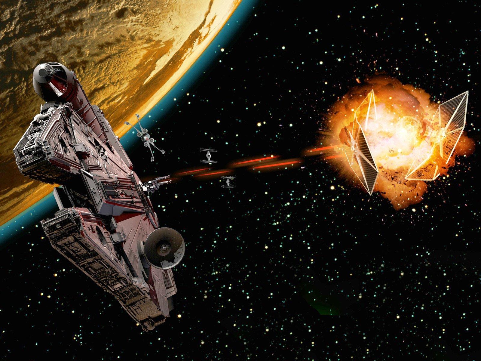1600x1200 Millennium Falcon HD Wallpaper and Background Image