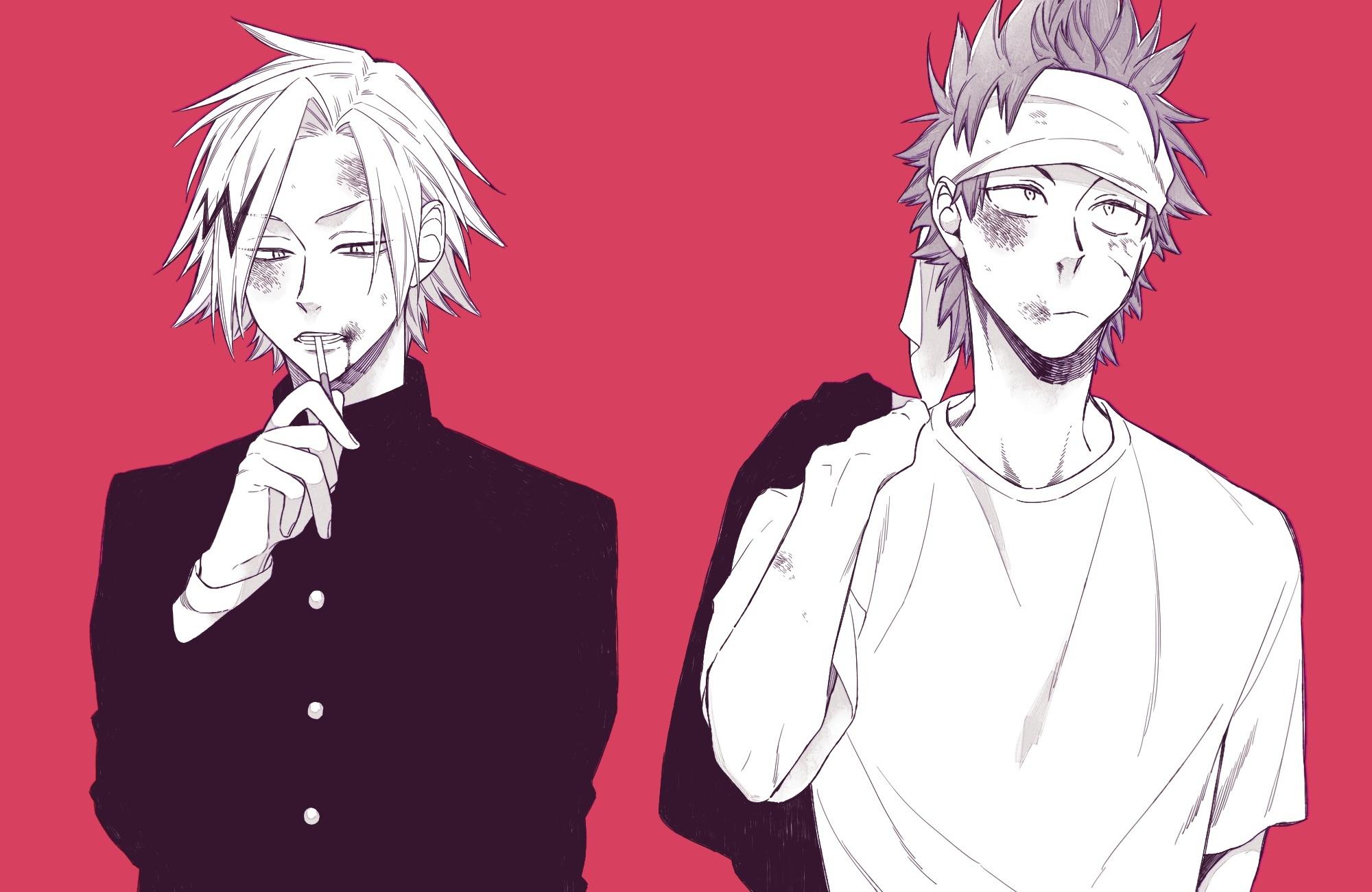 2000x1300 Wallpaper Boku No Hero Academia, Denki Kaminari, Eijiro Kirishima:2000x1300