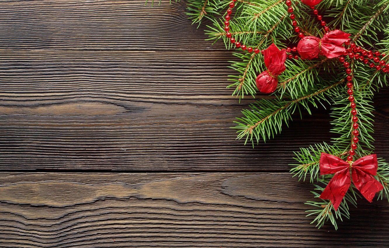 1332x850 Wooden Christmas Wallpaper