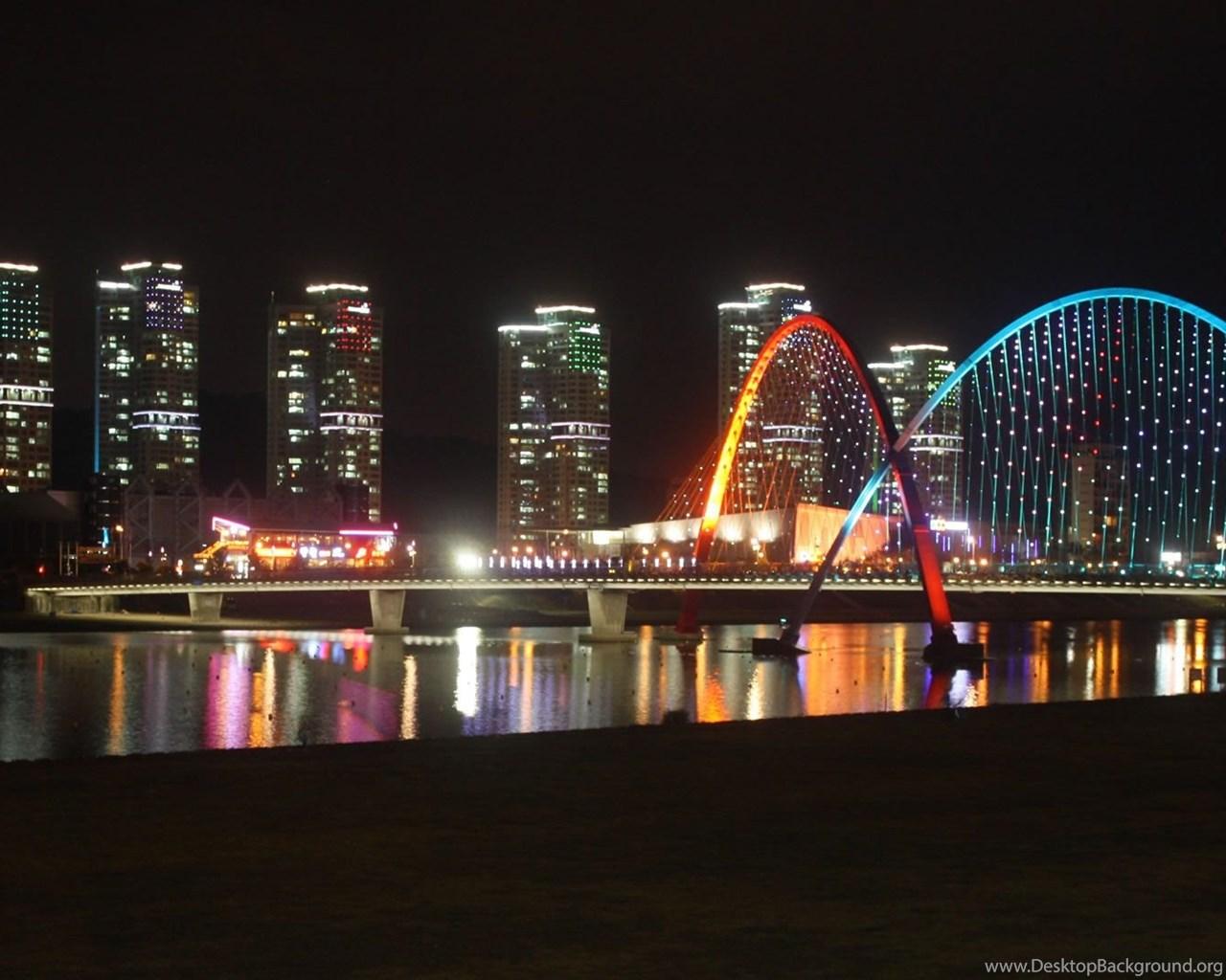 1280x1024 Korea, Wallpaper, Scenery, Beautiful, Desktop, Building Desktop Background