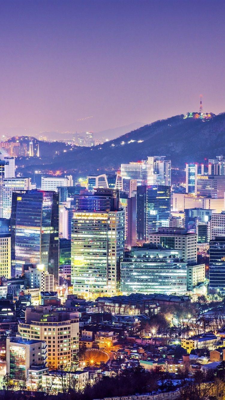 750x1334 Seoul iPhone Wallpaper