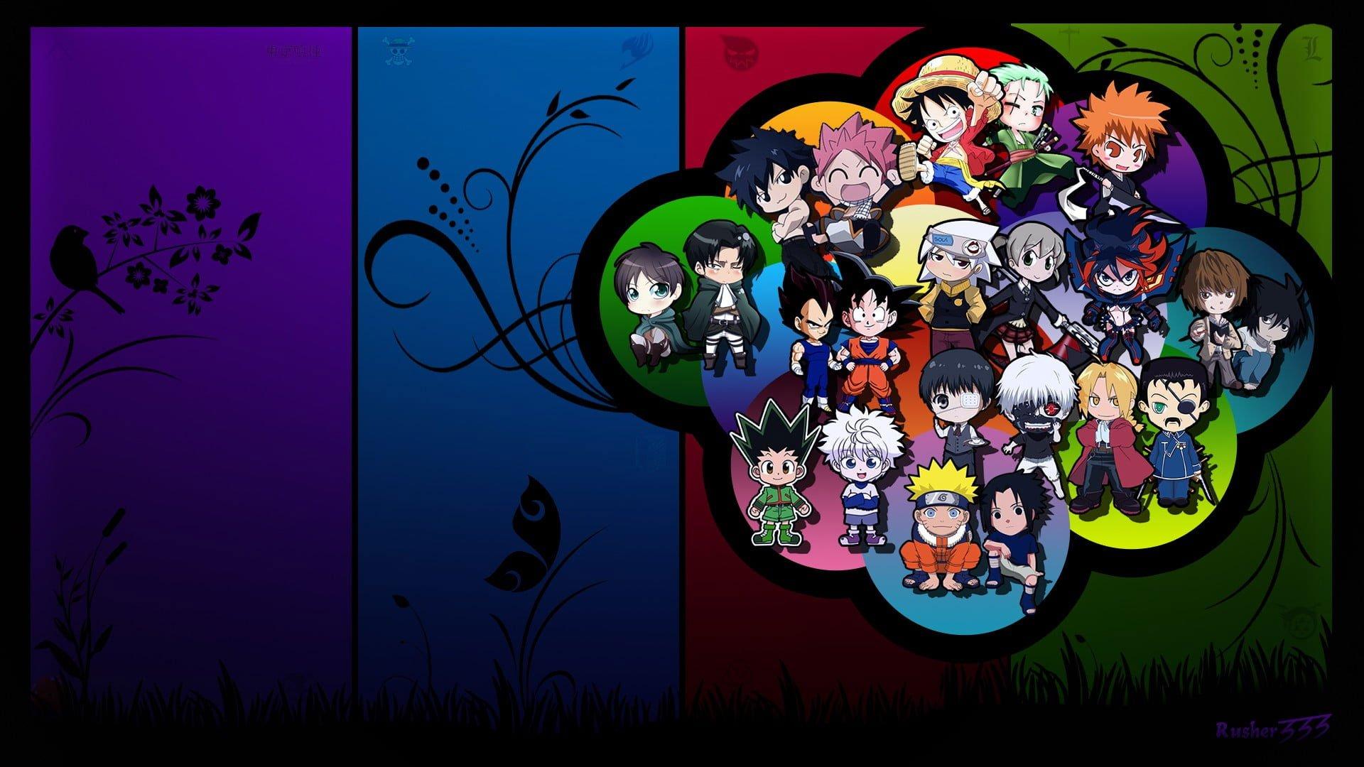1920x1080 Naruto characters wallpaper, anime character wallpaper, One Piece • Wallpaper For You HD Wallpaper For Desktop & Mobile