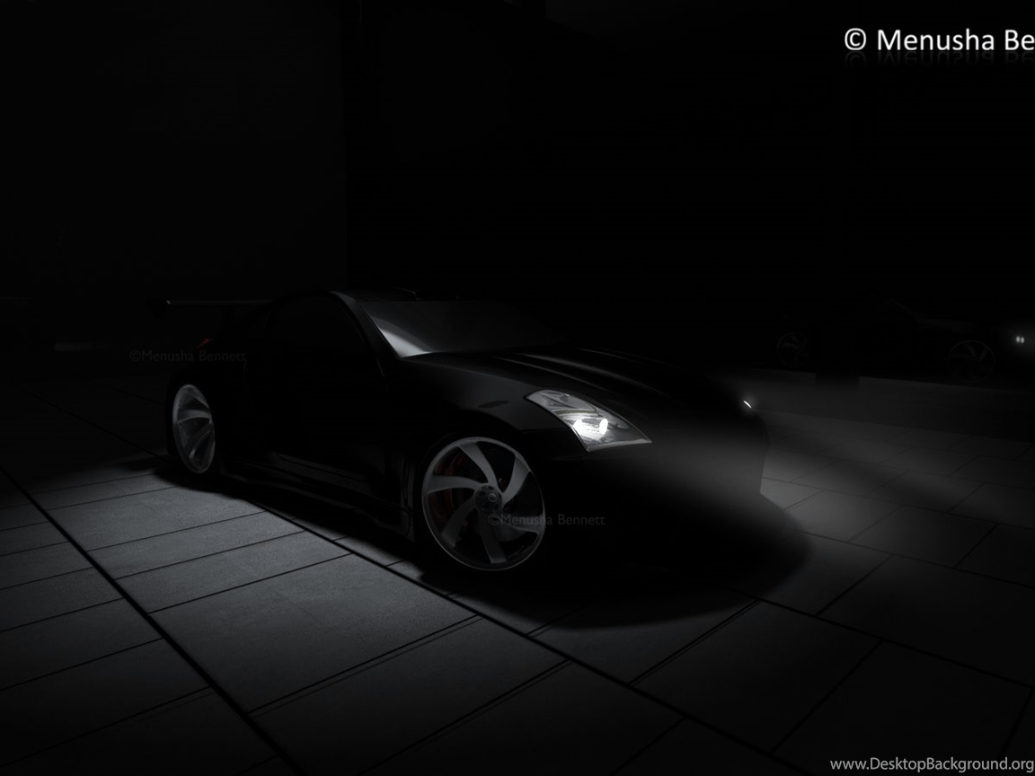 1152x864 Black Nissan 350z Wallpaper Image Desktop Background
