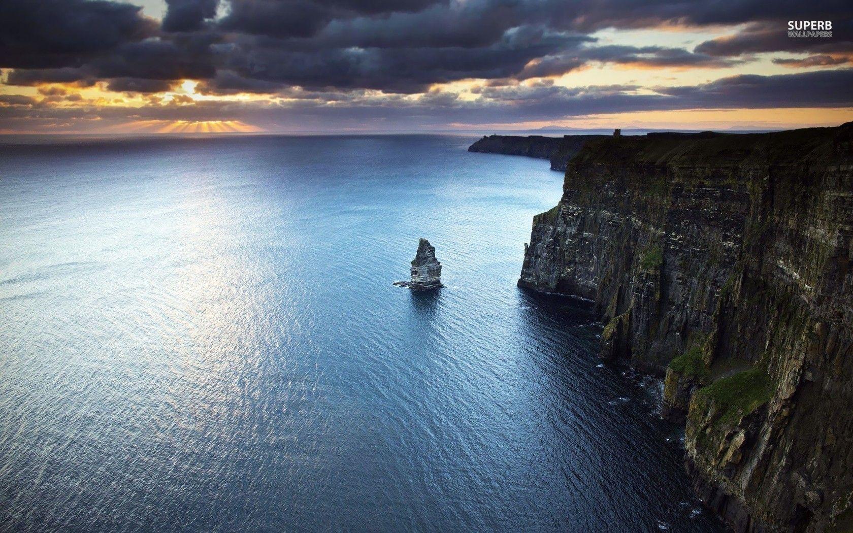 1680x1050 Cliffs Of Moher Wallpaper