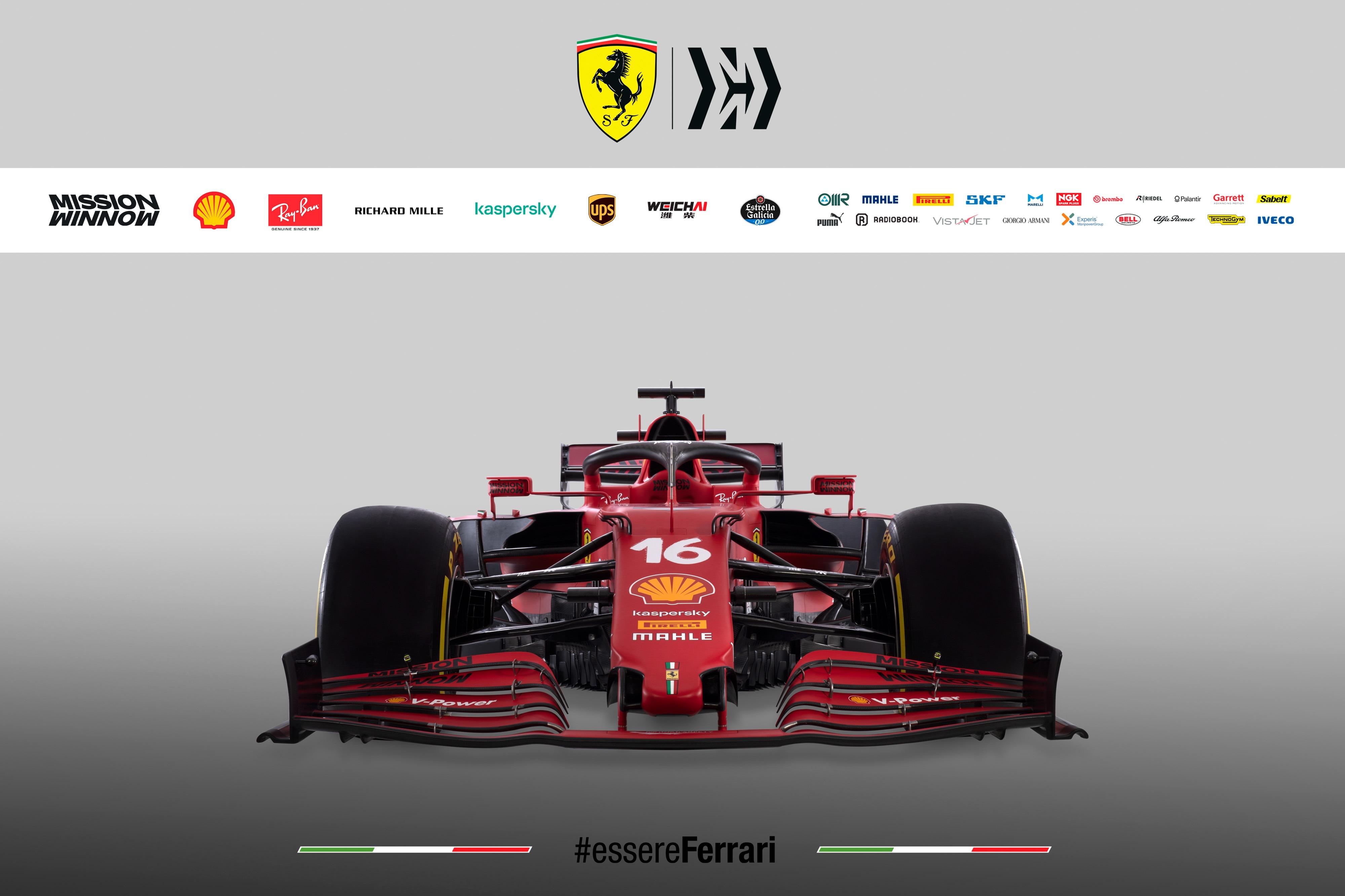 4000x2666 Ferrari SF21 F1 Car launch picture