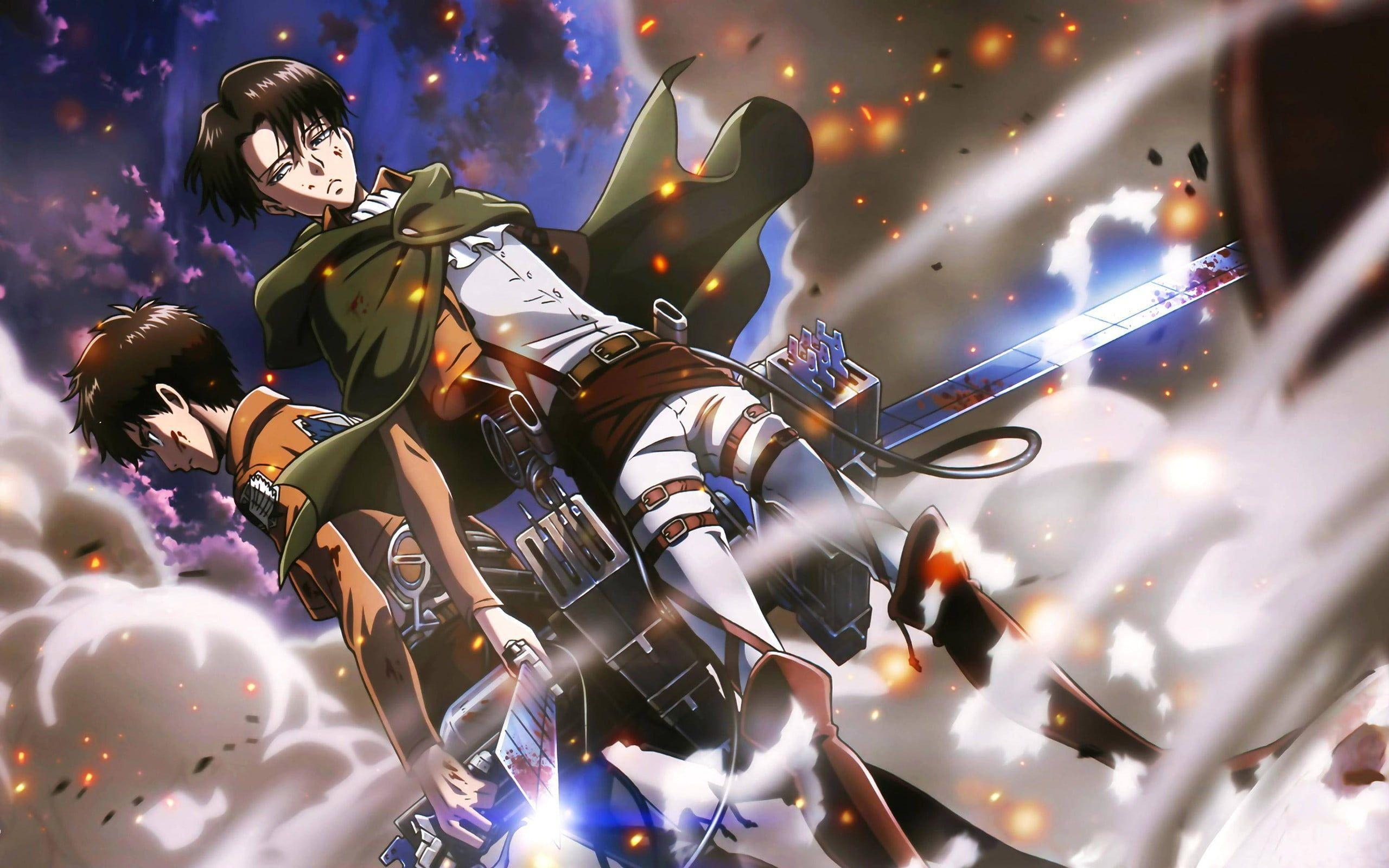 2560x1600 Levi Attack On Titan Wallpaper