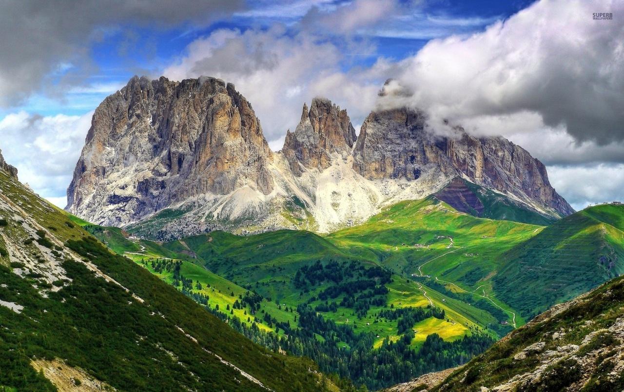 1280x804 Mighty Dolomites Europe Italy wallpaper. Mighty Dolomites Europe Italy