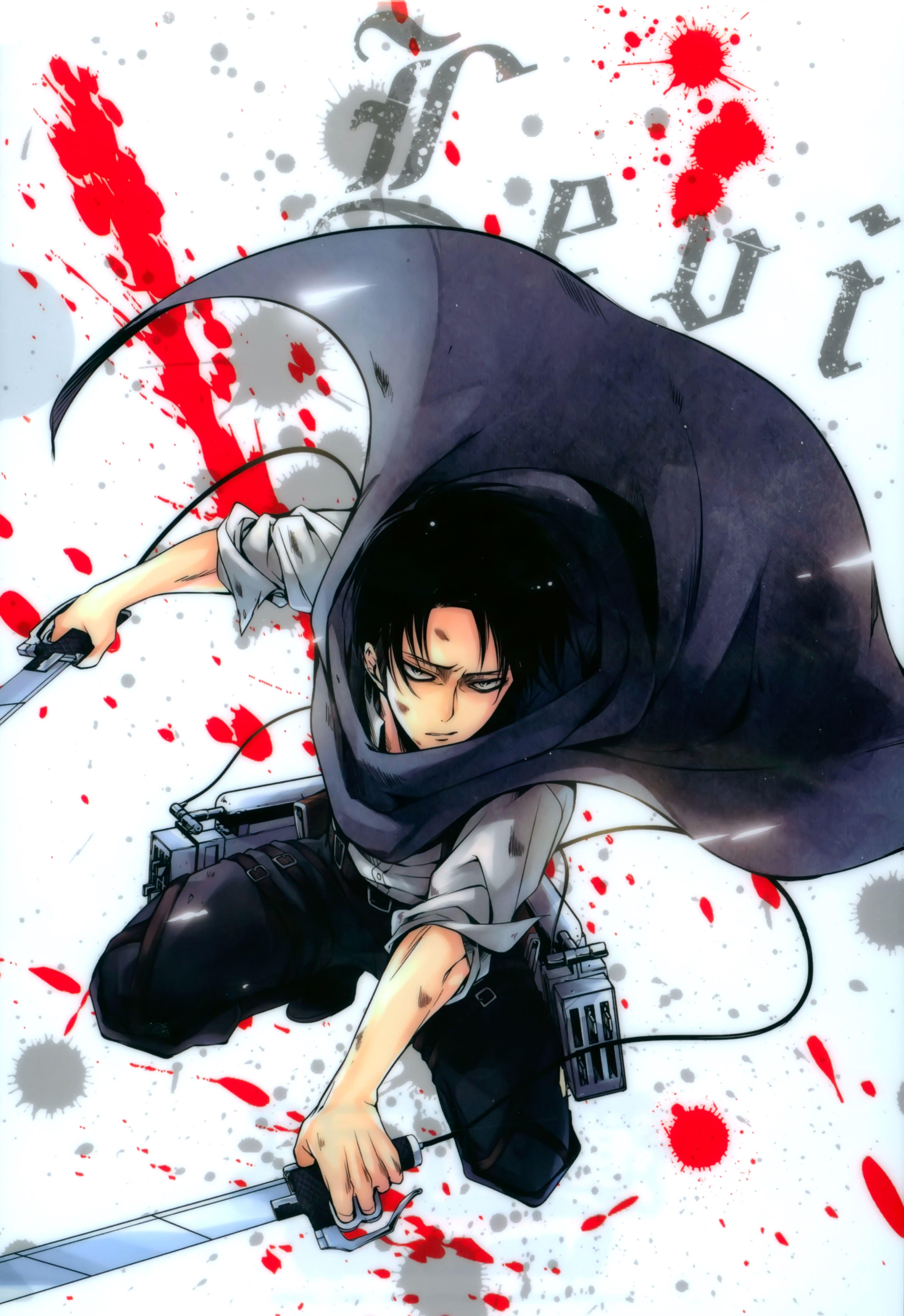 4076x5934 Levi Ackerman Phone Wallpaper