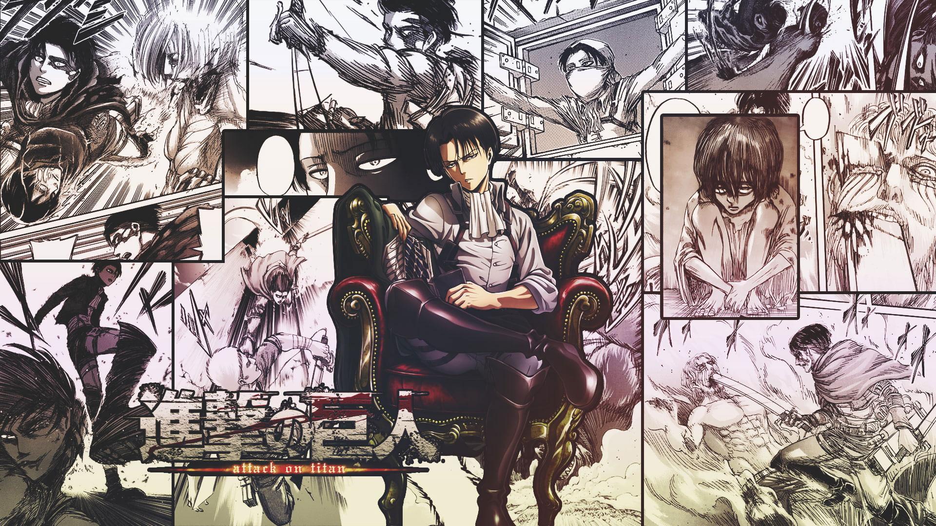 1920x1080 Wallpaper Anime, Attack On Titan, Levi Ackerman • Wallpaper For You HD Wallpaper For Desktop & Mobile