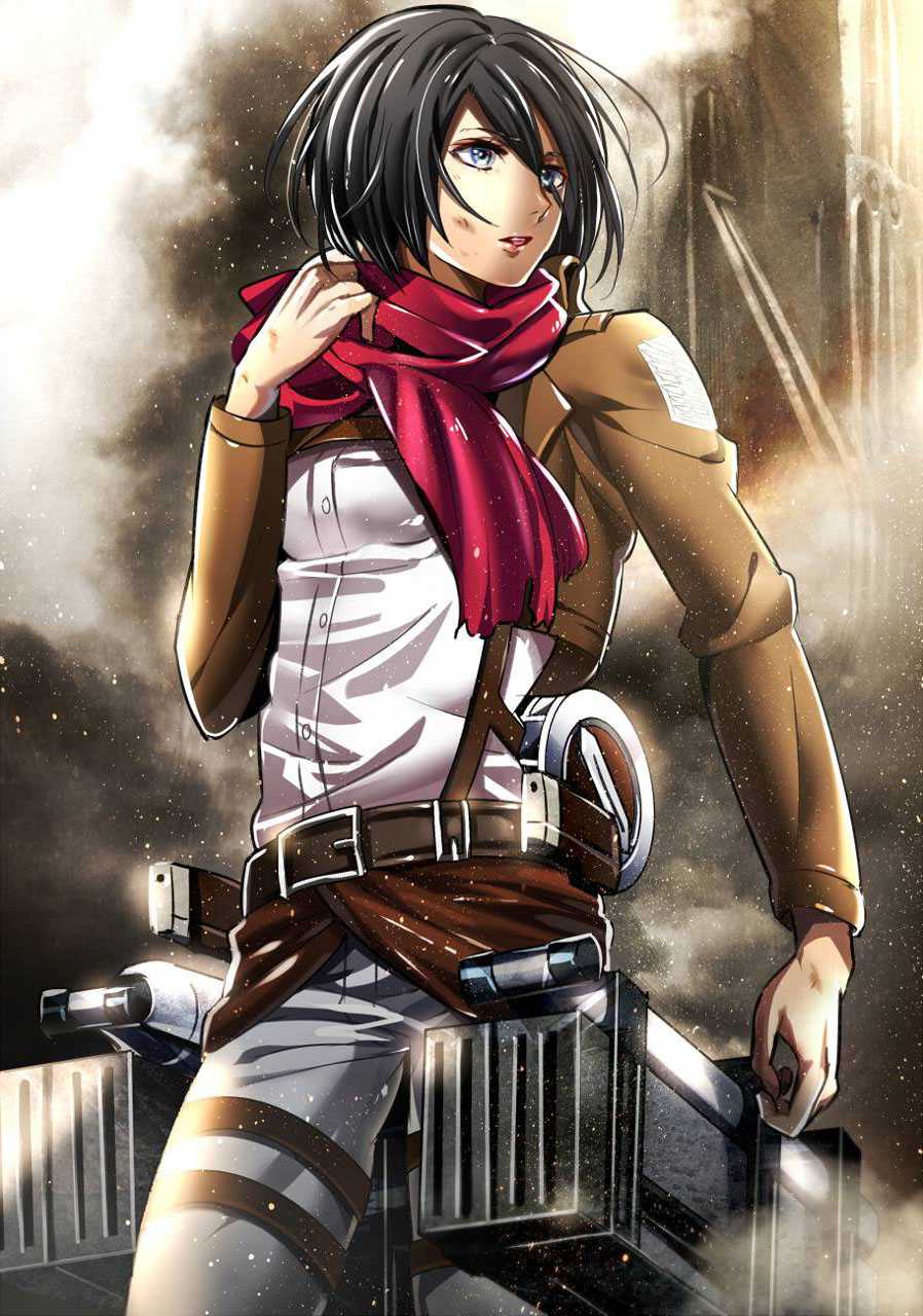 898x1280 Mikasa Cute Wallpaper