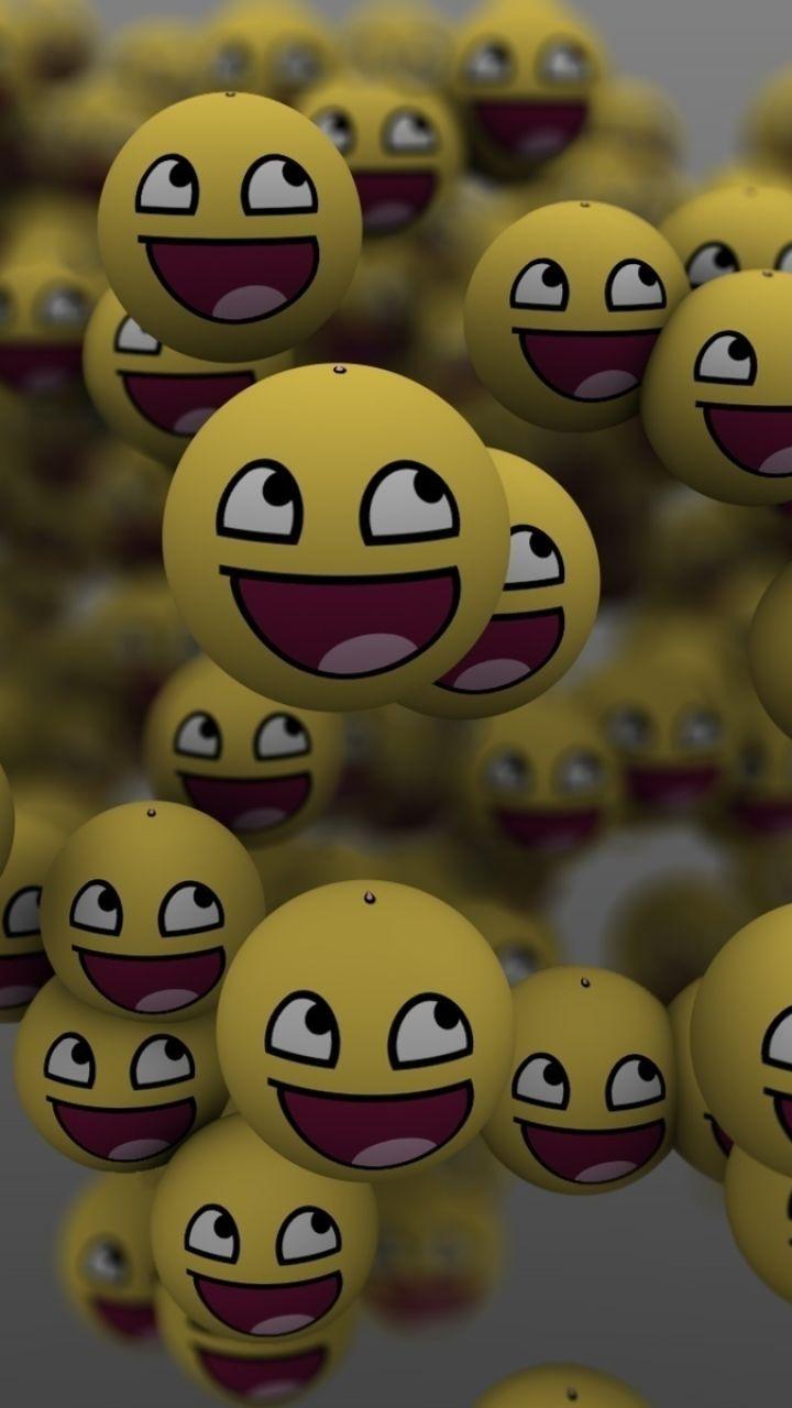 720x1280 Smiley Wallpaper