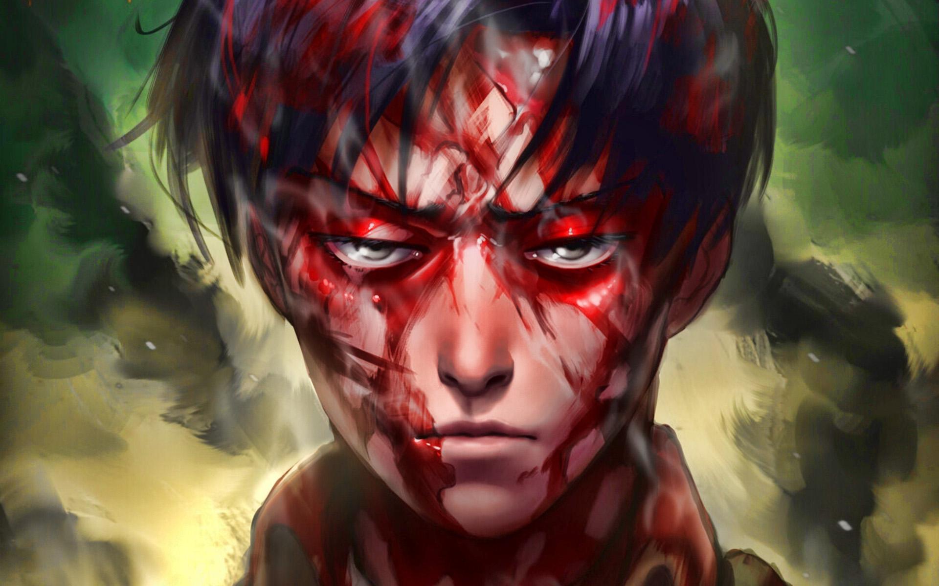 1920x1200 Levi Ackerman, Close Up, Attack On Titan, Levi, Portrait, Ackerman Titan HD Wallpaper