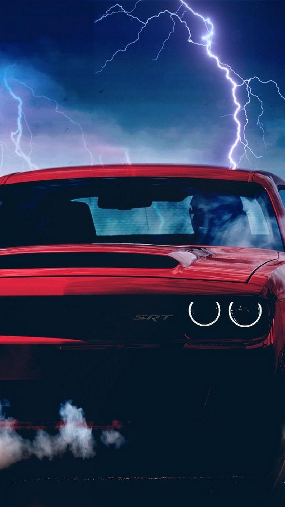 1080x1920 Dodge Demon Logo Wallpaper